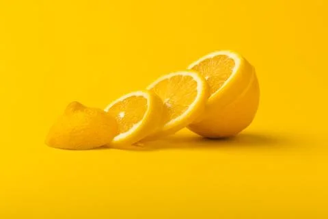 Lemons fruit Stock Photos