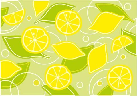 Lemons Stock Illustration