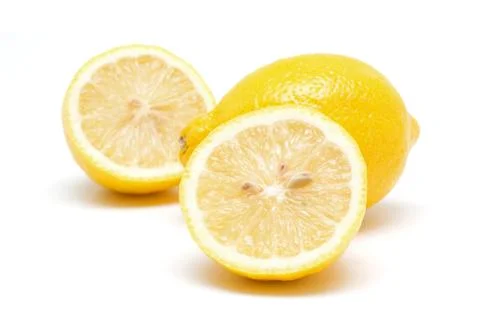 Lemons isolated on white background Foto stock