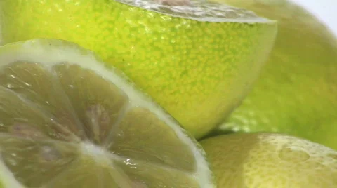 Lemons loop close-up - HD  Stock Footage 366663