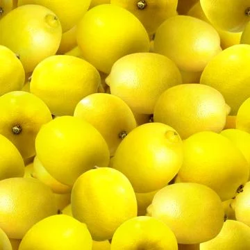Lemons-pattern-group Stock Photos