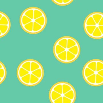 Lemons Pattern. Stock Illustration