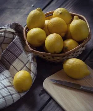 Lemons 库存照片