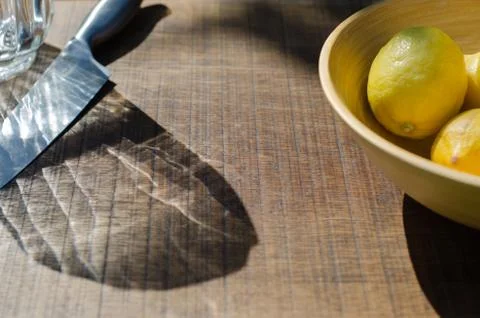 Lemons Ready for Lemonade Stock Photos