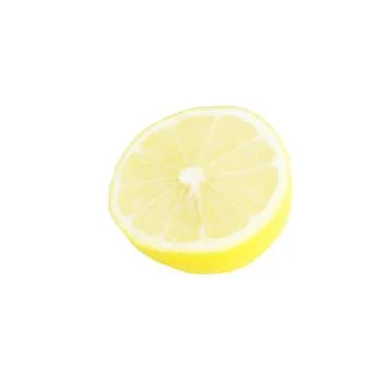 Lemons on white Stock Photos
