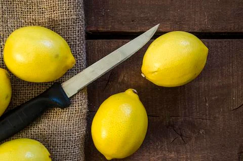 Lemons,all the lemons, the remarkable lemons, Stock Photos