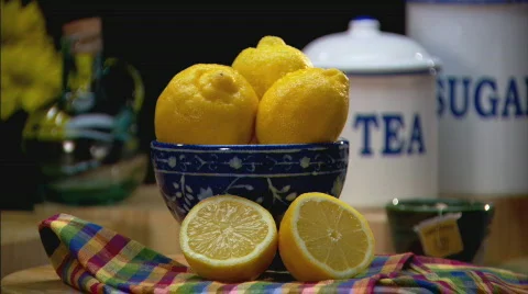 LemonsCU Stock Footage 420106