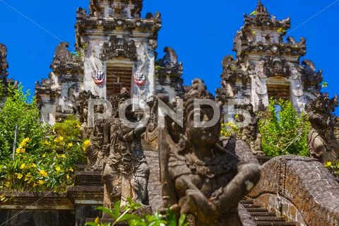 Lempuyang temple - Bali Island Indonesia Stock Photos