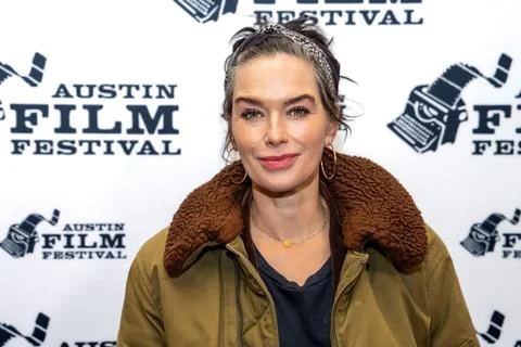 Lena Headey Red Carpet Austin Film Festival 2023 Stock Photos
