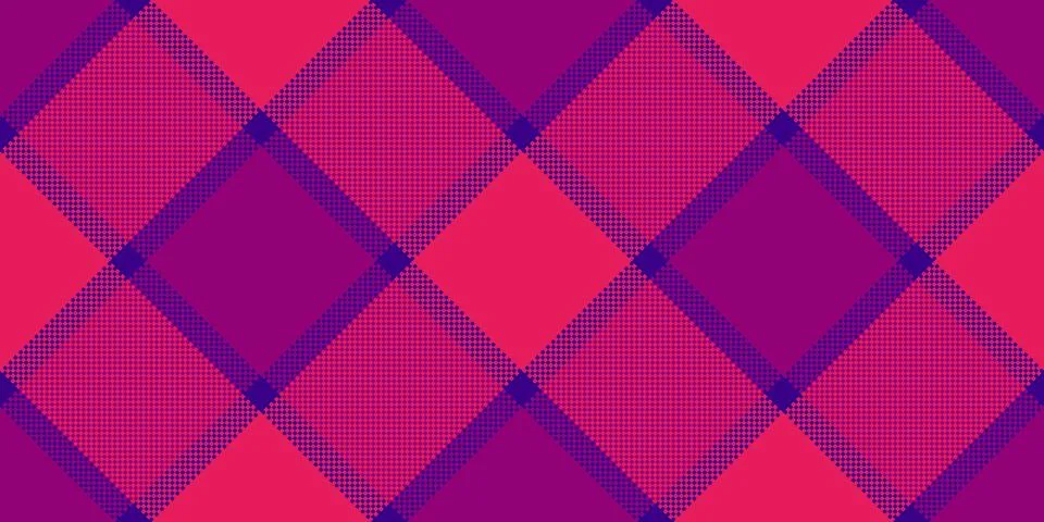 Length background pattern tartan, tattersall seamless plaid textile. Tablec.. Stock Illustration