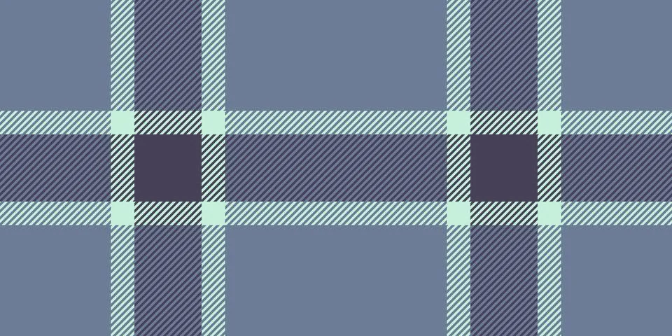 Length vector plaid textile, infinity fabric tartan background. Seasonal te.. Stock Illustration