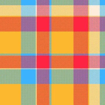 Length vector seamless background, creativity check fabric plaid. Celebrate.. 스톡 일러스트