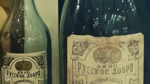 Lenin and vodka Stock Footage 147553825