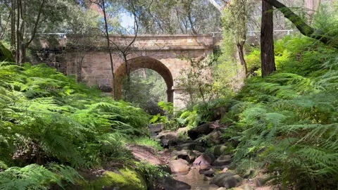 Lennox Bridge Stock Footage 145816794