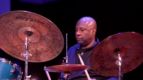 Lenny White at the drums 스톡 동영상 43009125