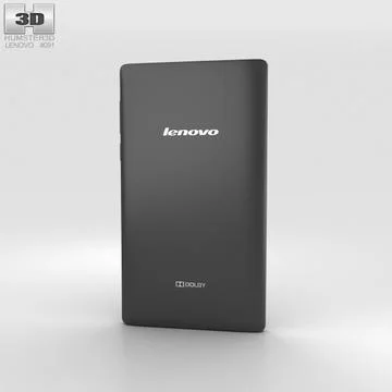 Lenovo Tab 2 10 Black 3d Model Pond5