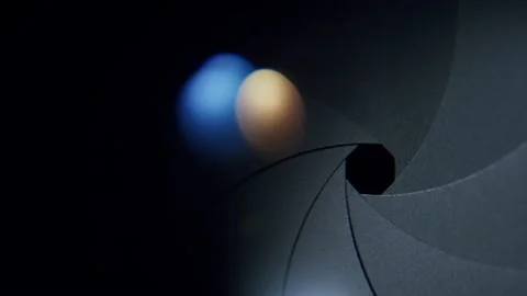Lens aperture Stock Footage 163193106