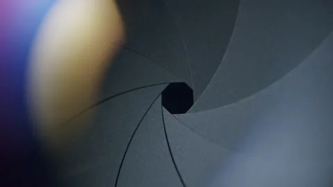 Lens aperture Stock-Footage 163193159