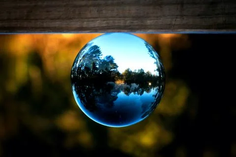 Lens ball 库存照片