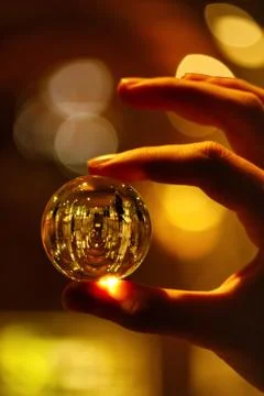 Lens ball Stock Photos