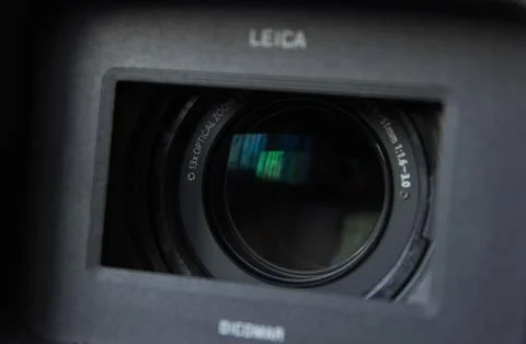Lens camcorder Stock Photos