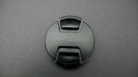 Lens cap Foto stock