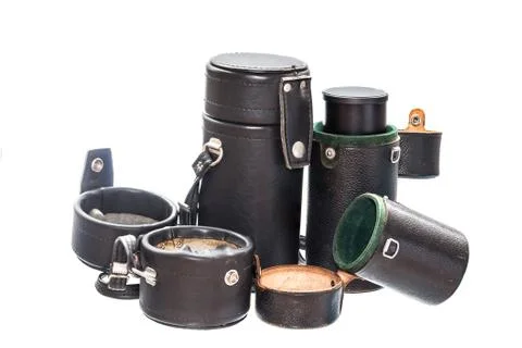 Lens case Stock Photos