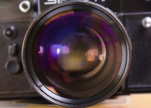 Lens close up Stock Photos