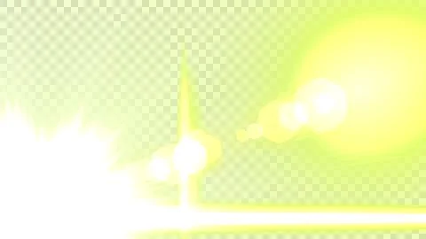 Lens flare after effects Stock Illustration