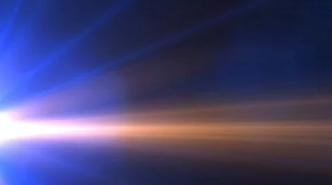 Lens flare animation Stock Footage