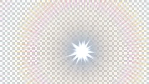 Lens flare background video 스톡 일러스트