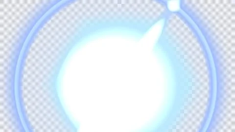 Lens flare blue イラスト素材
