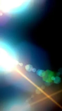 Lens flare creating abstract optical light effect background 스톡 일러스트