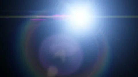 Lens Flare Effect Abstract background Stock-Footage 158394867