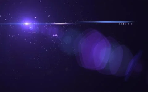 Lens flare effect Stock Illustration