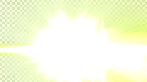 Lens flare effect Stock Illustration