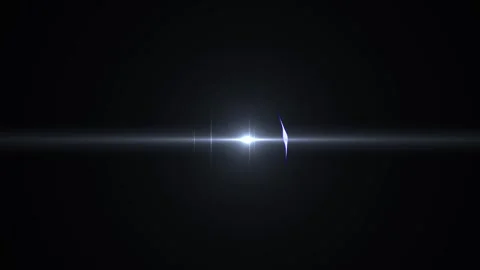 Lens flare effect lens flare Transition light effect rays light black background Stock Footage 278339903