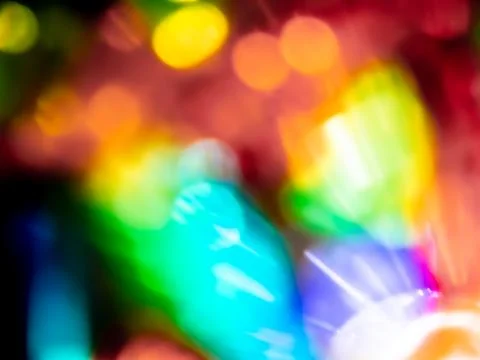 Lens flare effect with sunlight rays Stock Photos