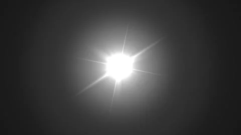 Lens flare effects on black background | Stock Video | Pond5