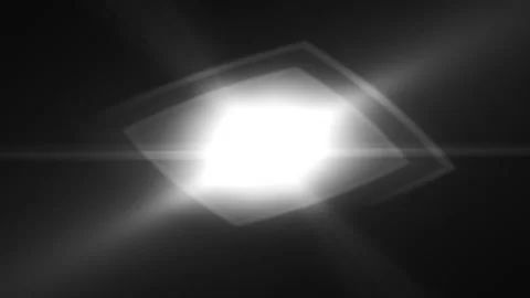Lens flare effects on black background Stock Footage 253426981