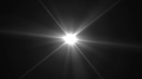 Lens flare effects on black background Stock Footage 253427039