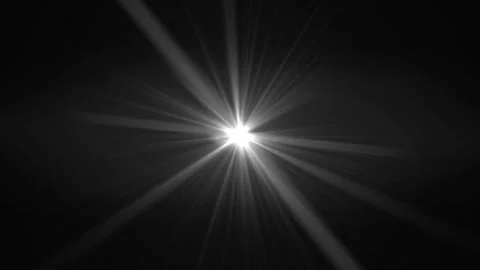 Lens flare effects on black background Stock Footage 253427051