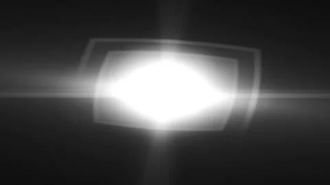 Lens flare effects on black background Stock Footage 253427164