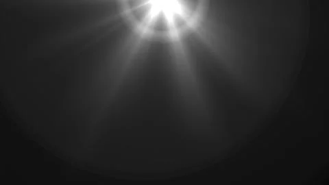 Lens flare effects on black background Stock Footage 253427295