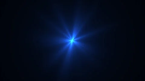 Lens flare effects on black background. | Stock Video | Pond5