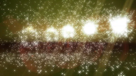 Lens flare explosion loop Stock Footage 739571