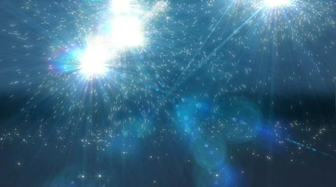 Lens flare explosion loop Stock Footage 739643