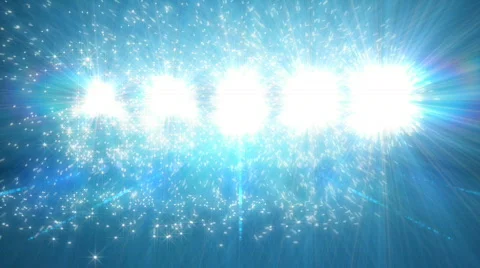 Lens flare explosion loop Stock Footage 739656