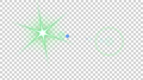 Lens flare flash transition 库存插图