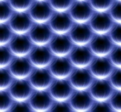 Lens Flare flower blue pattern Stock-Illustration